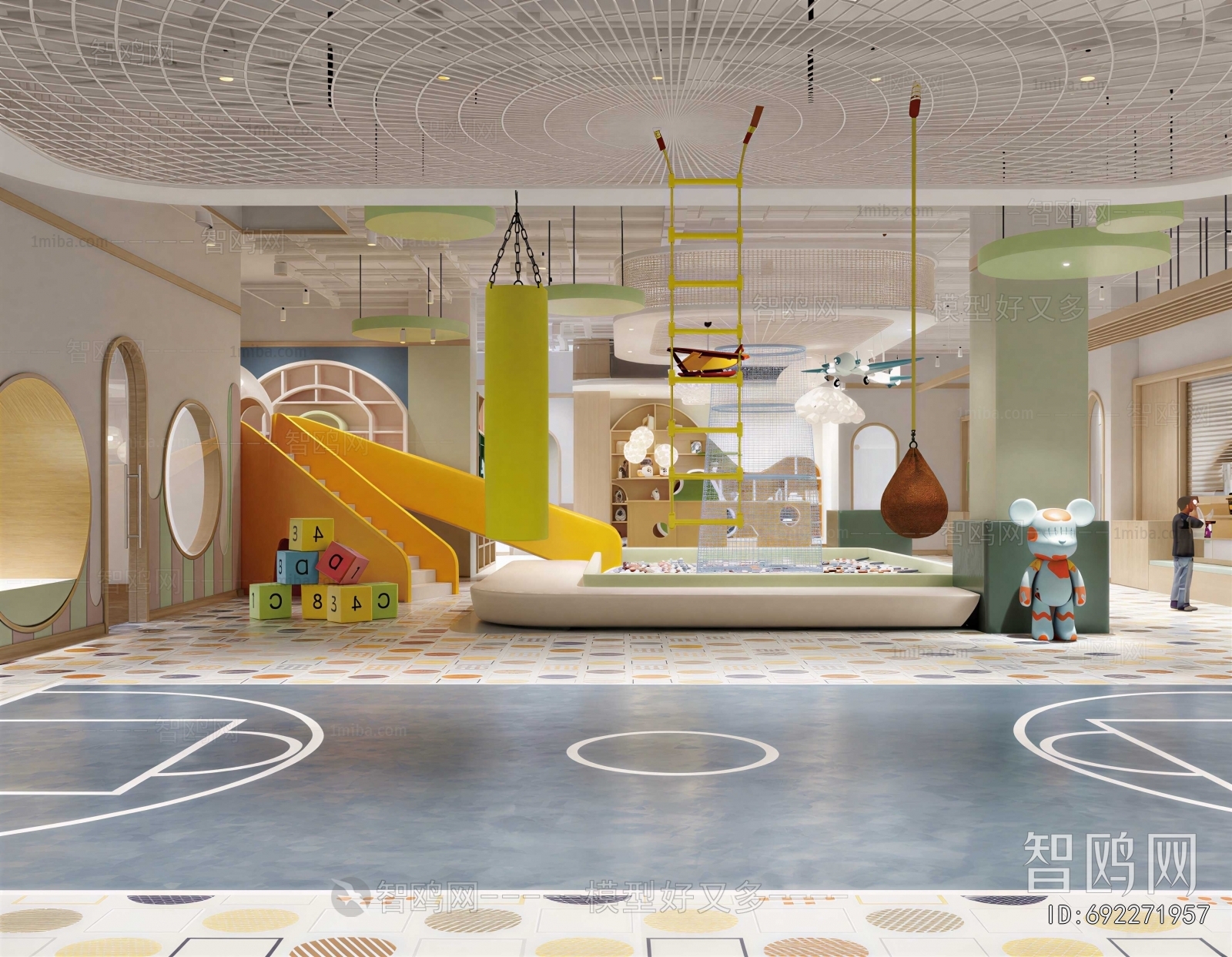 Modern Children's Playroom