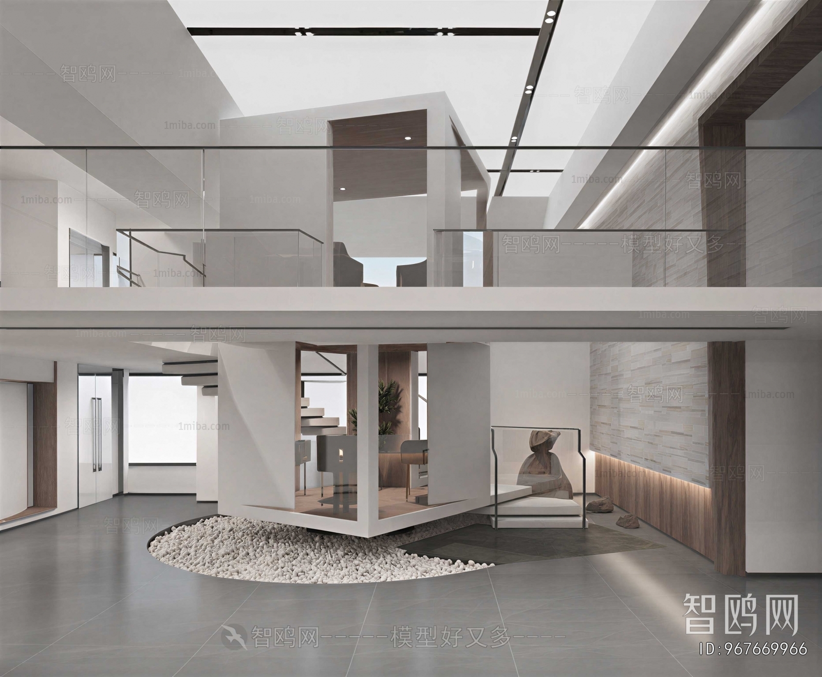 Modern Office Reception Desk