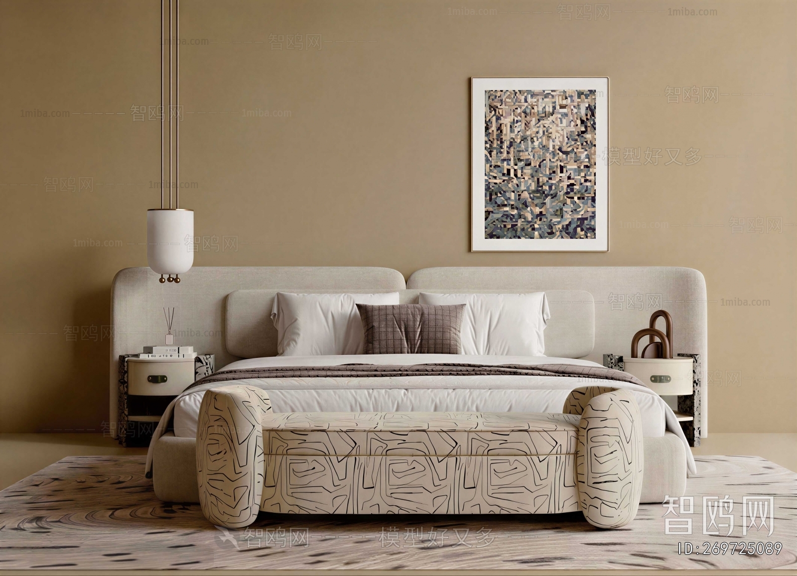 Modern Double Bed