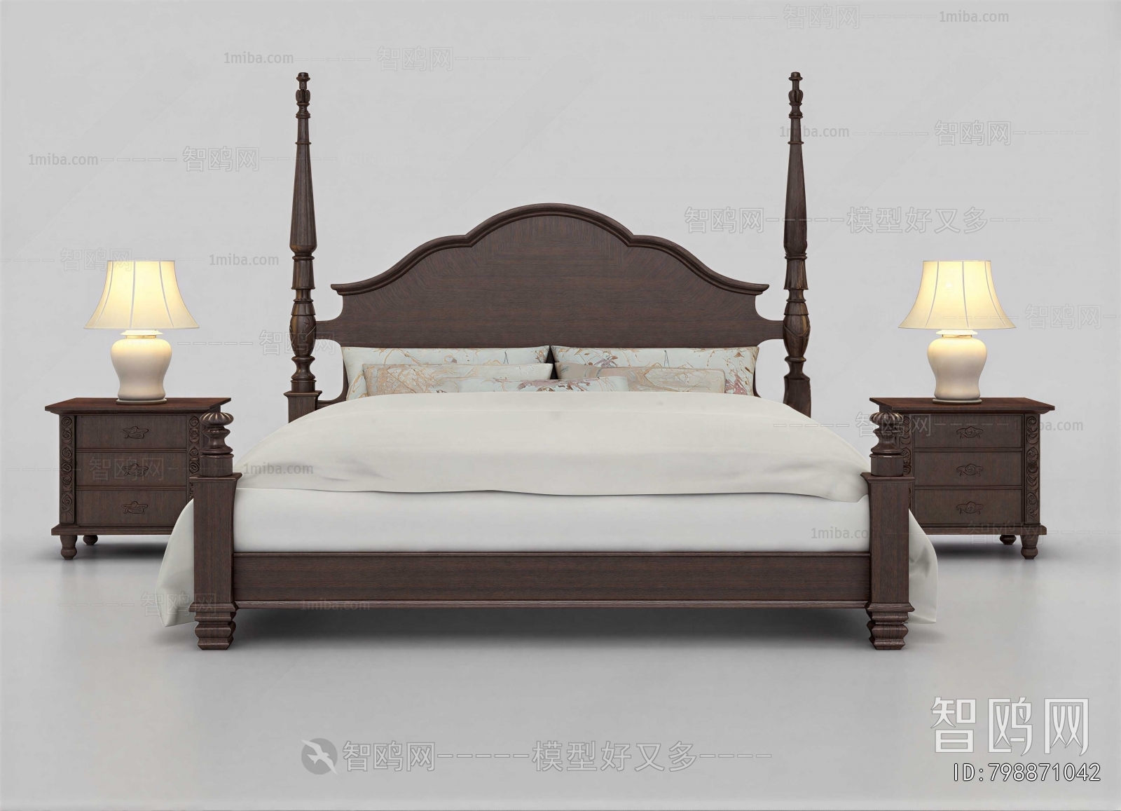 American Style Double Bed