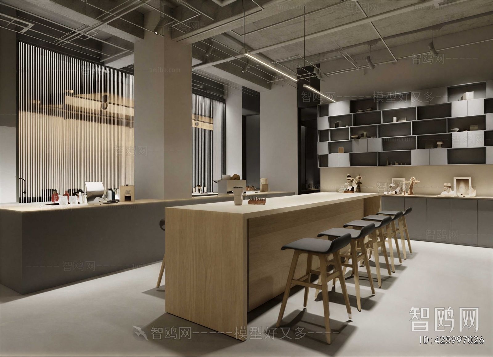 New Chinese Style Counter Bar