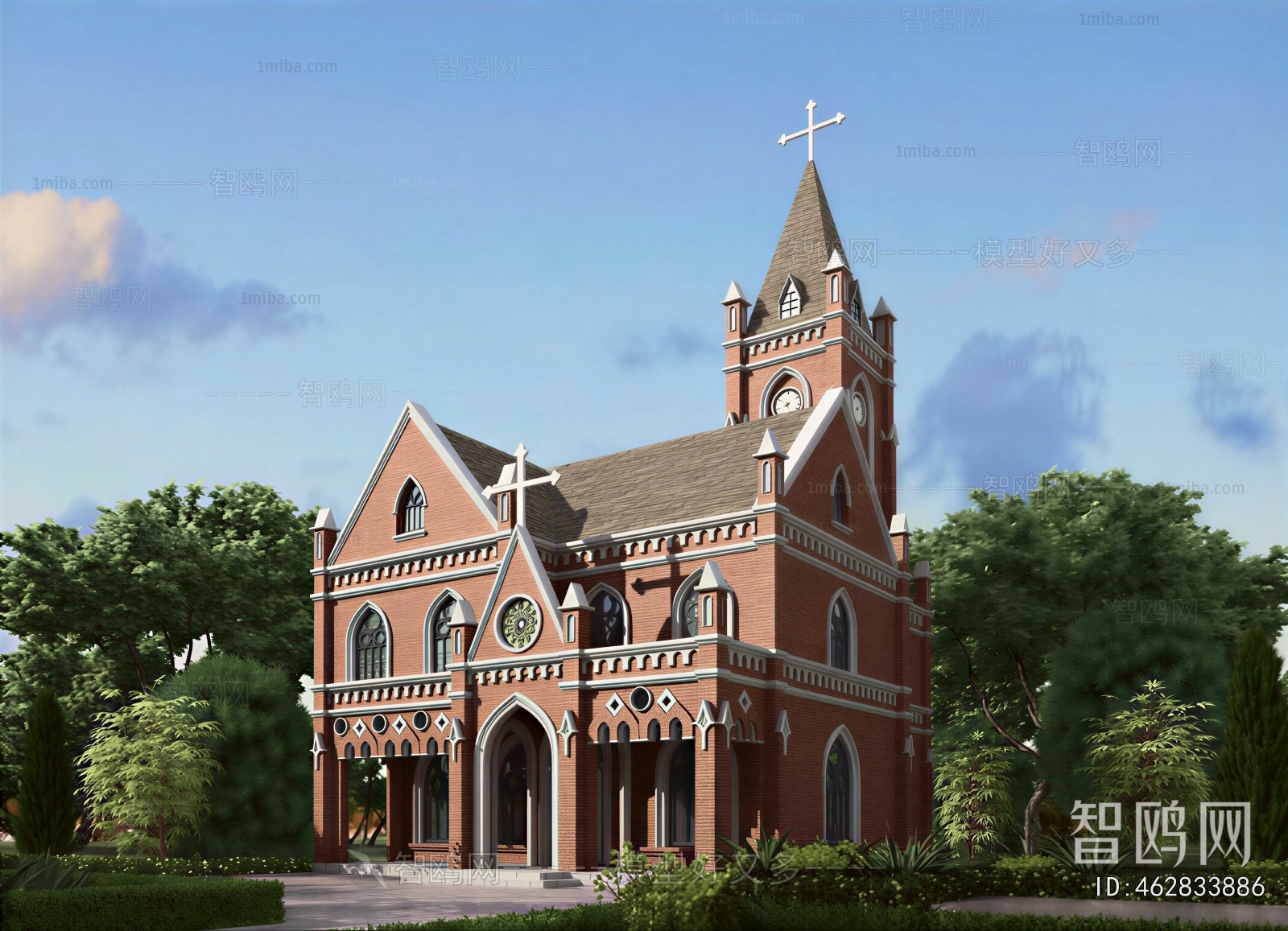 European Style Building Appearance