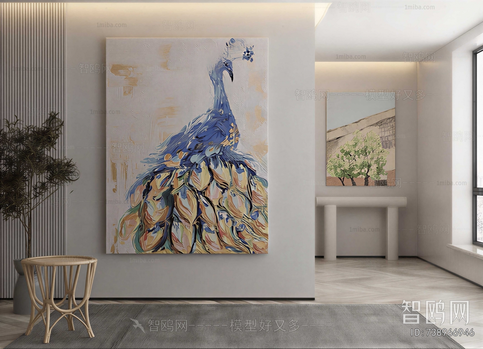 Wabi-sabi Style Painting