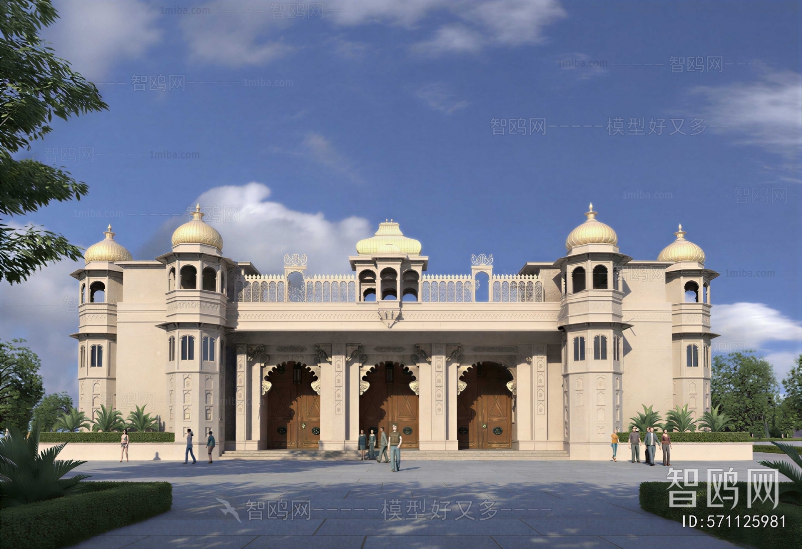 European Style Villa Appearance