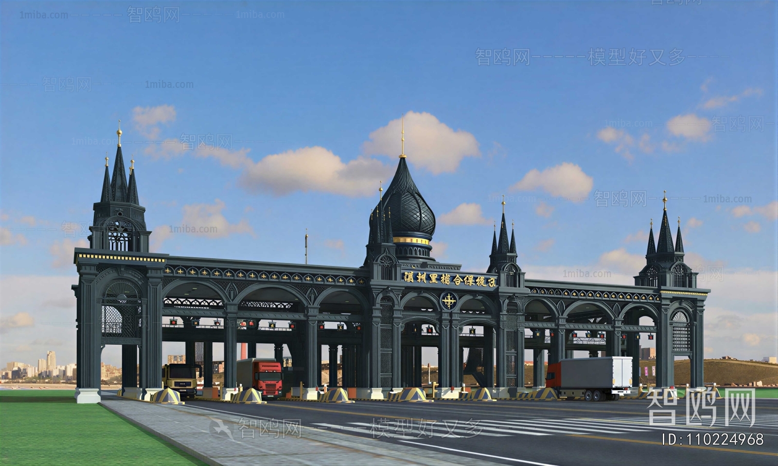 European Style Building Appearance