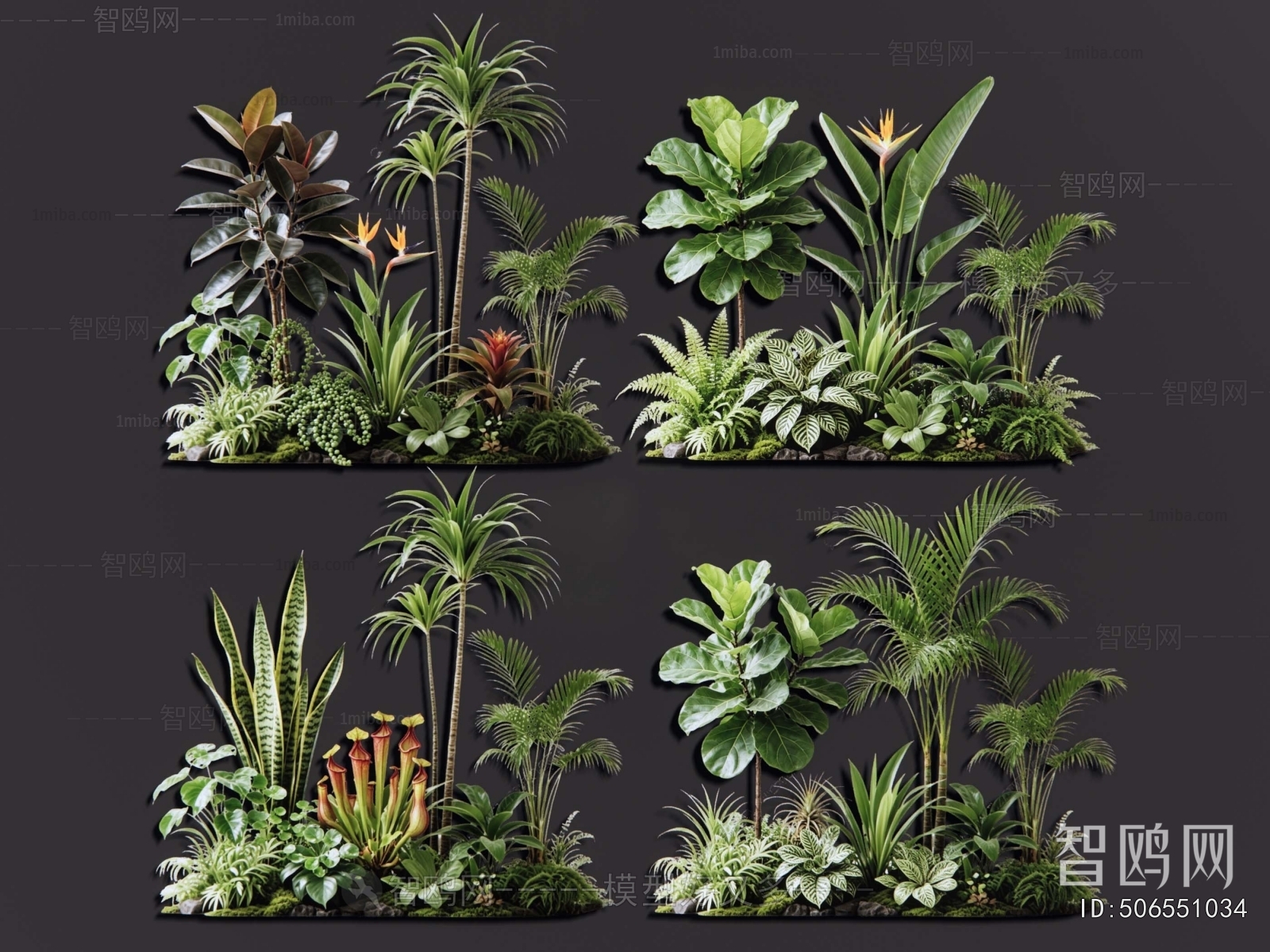 Modern Plant Pile