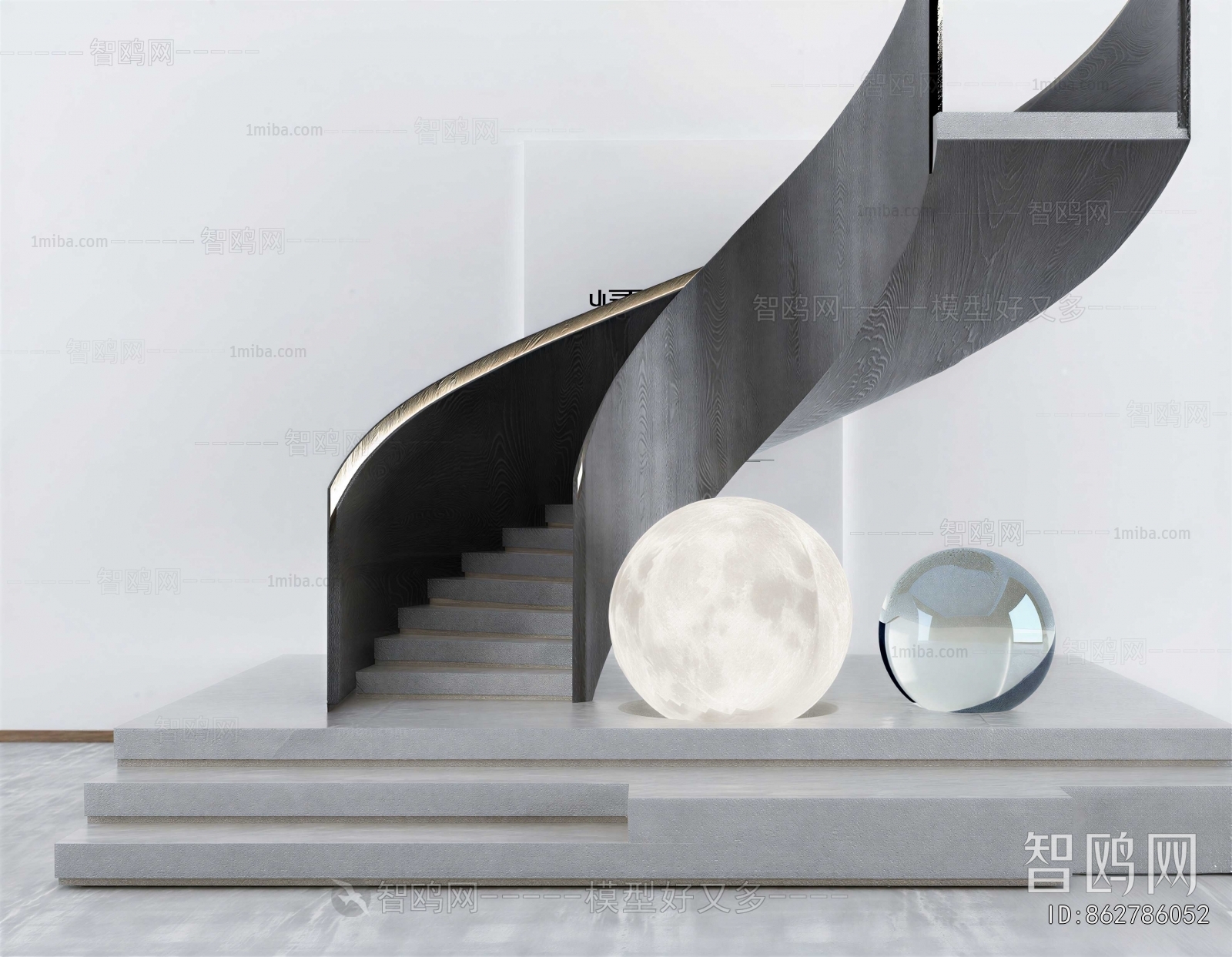 Modern Stair Balustrade/elevator