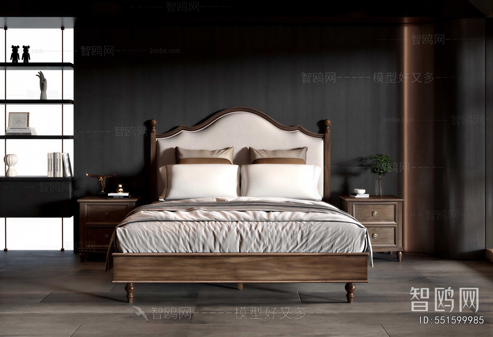 Modern Double Bed
