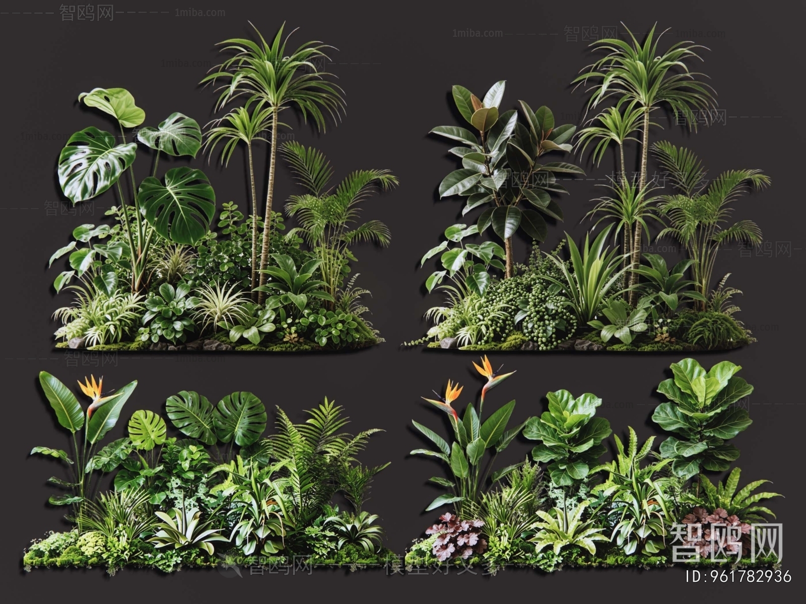 Modern Plant Pile