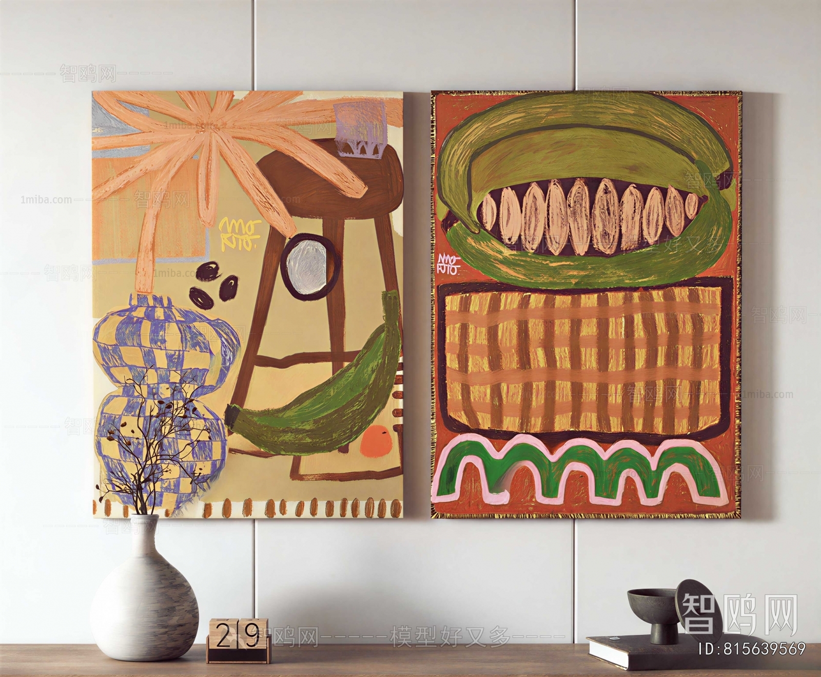 Wabi-sabi Style Painting
