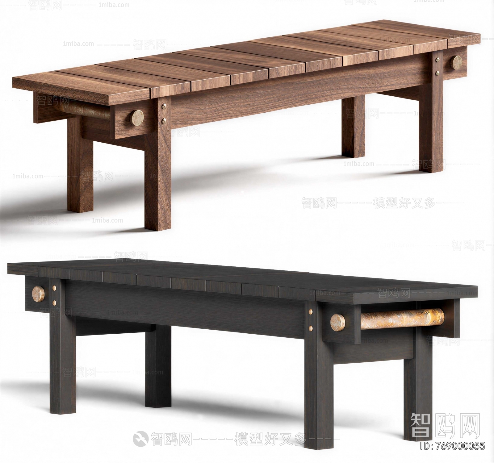 New Chinese Style Bench