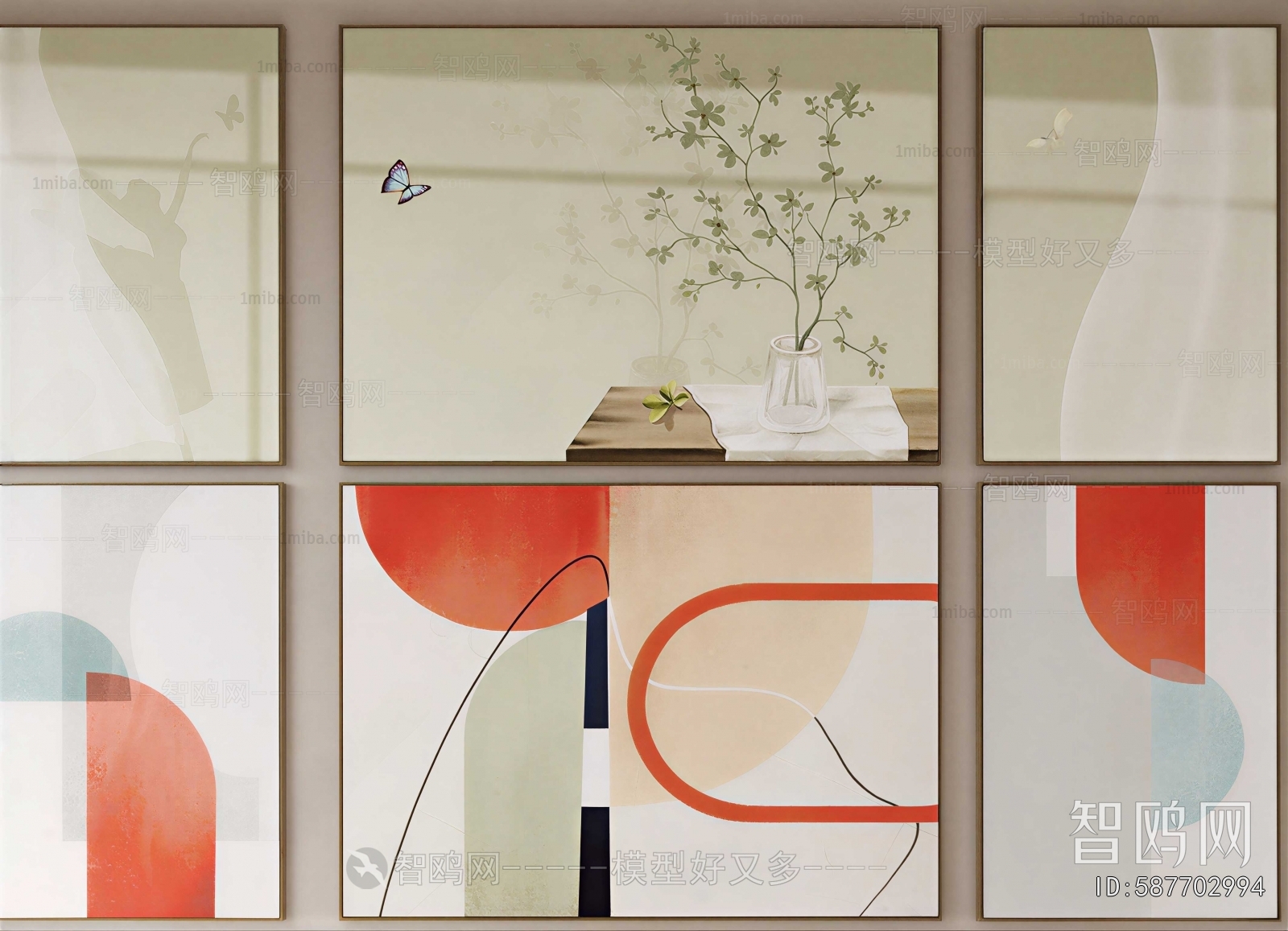 Modern Mix And Match Styles Painting