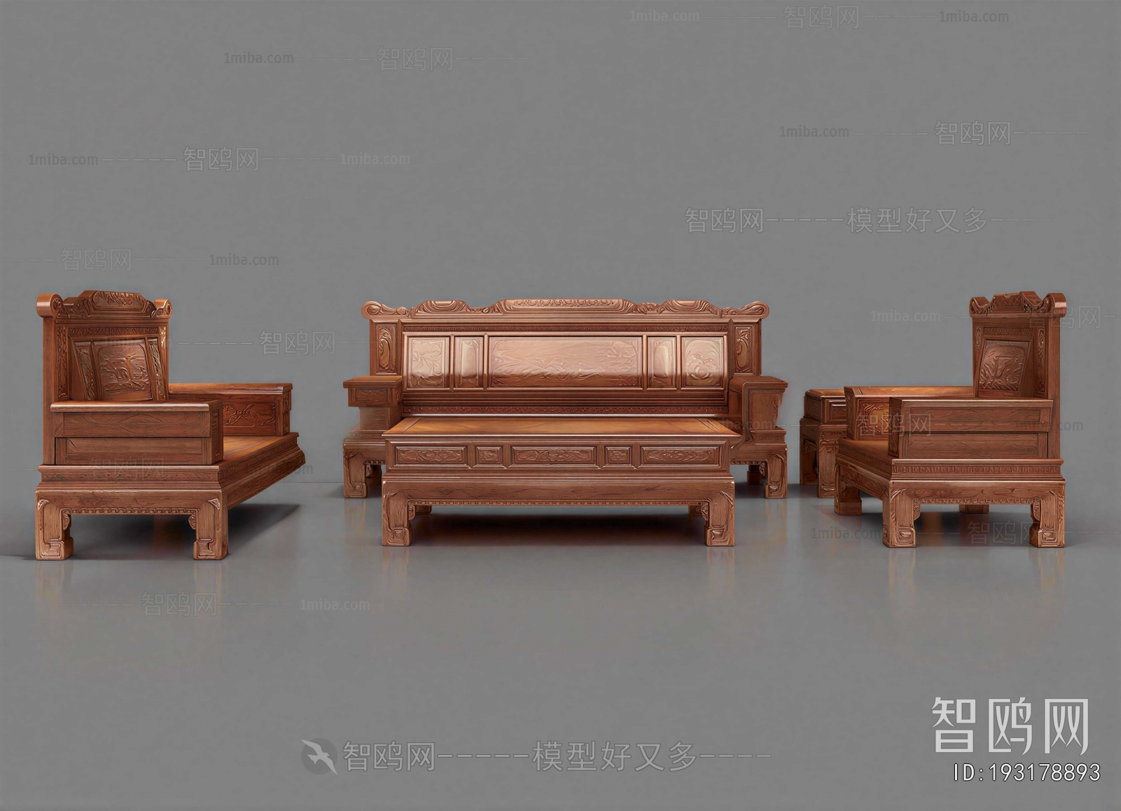 Chinese Style Arhat Bed
