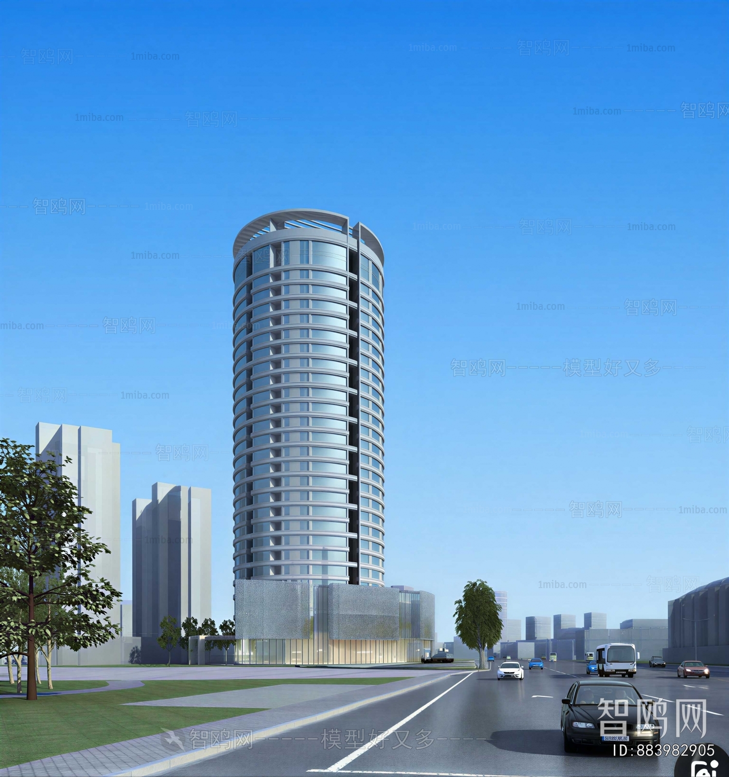 Modern Building Appearance