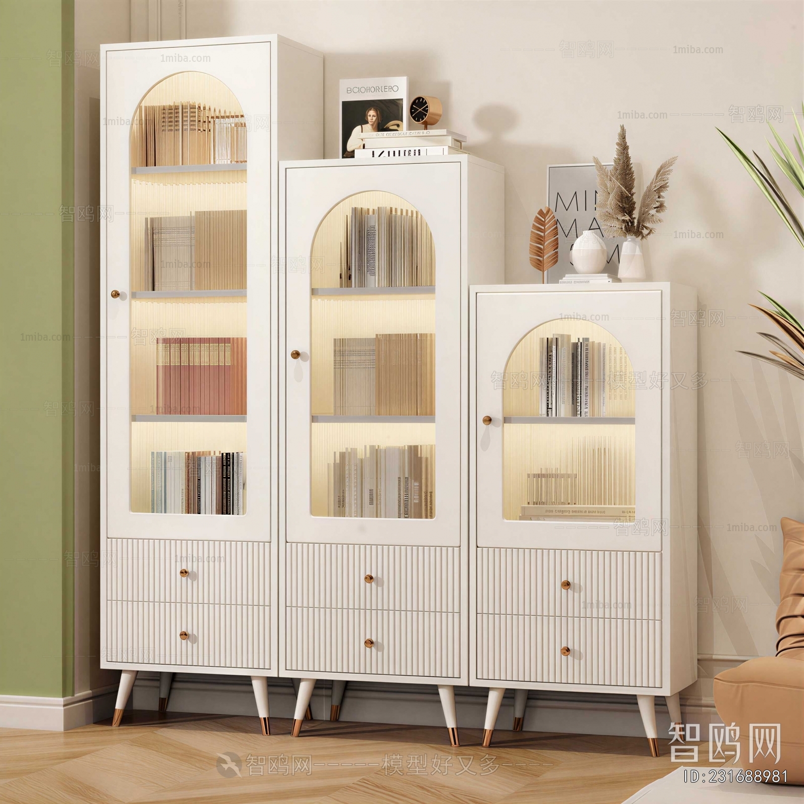 European Style Shoe Cabinet