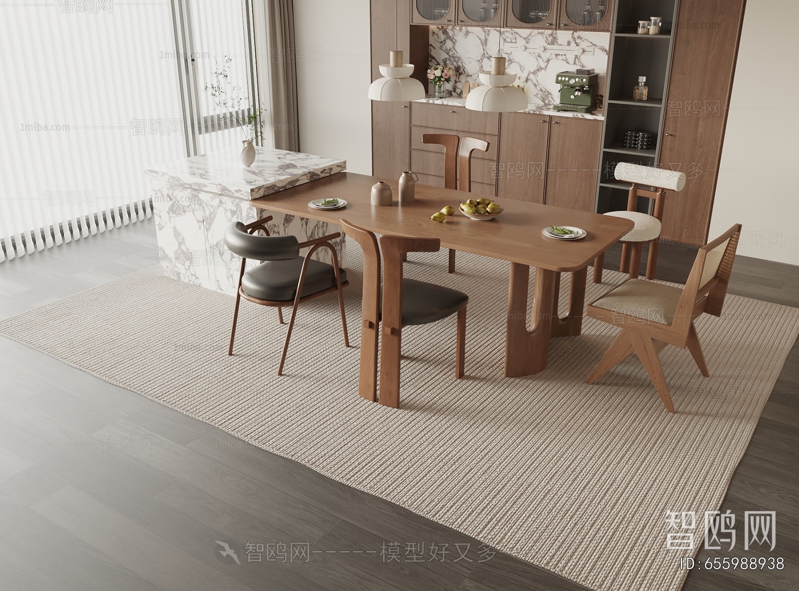 Modern Dining Table And Chairs