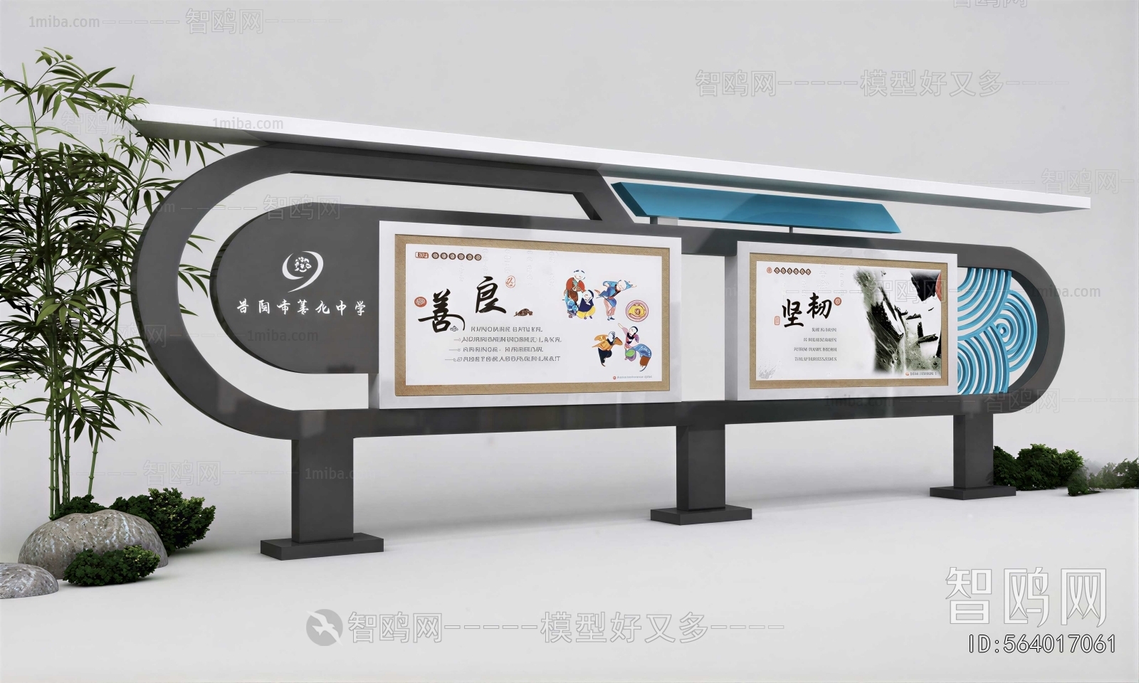 Modern Guide Board/bulletin Board