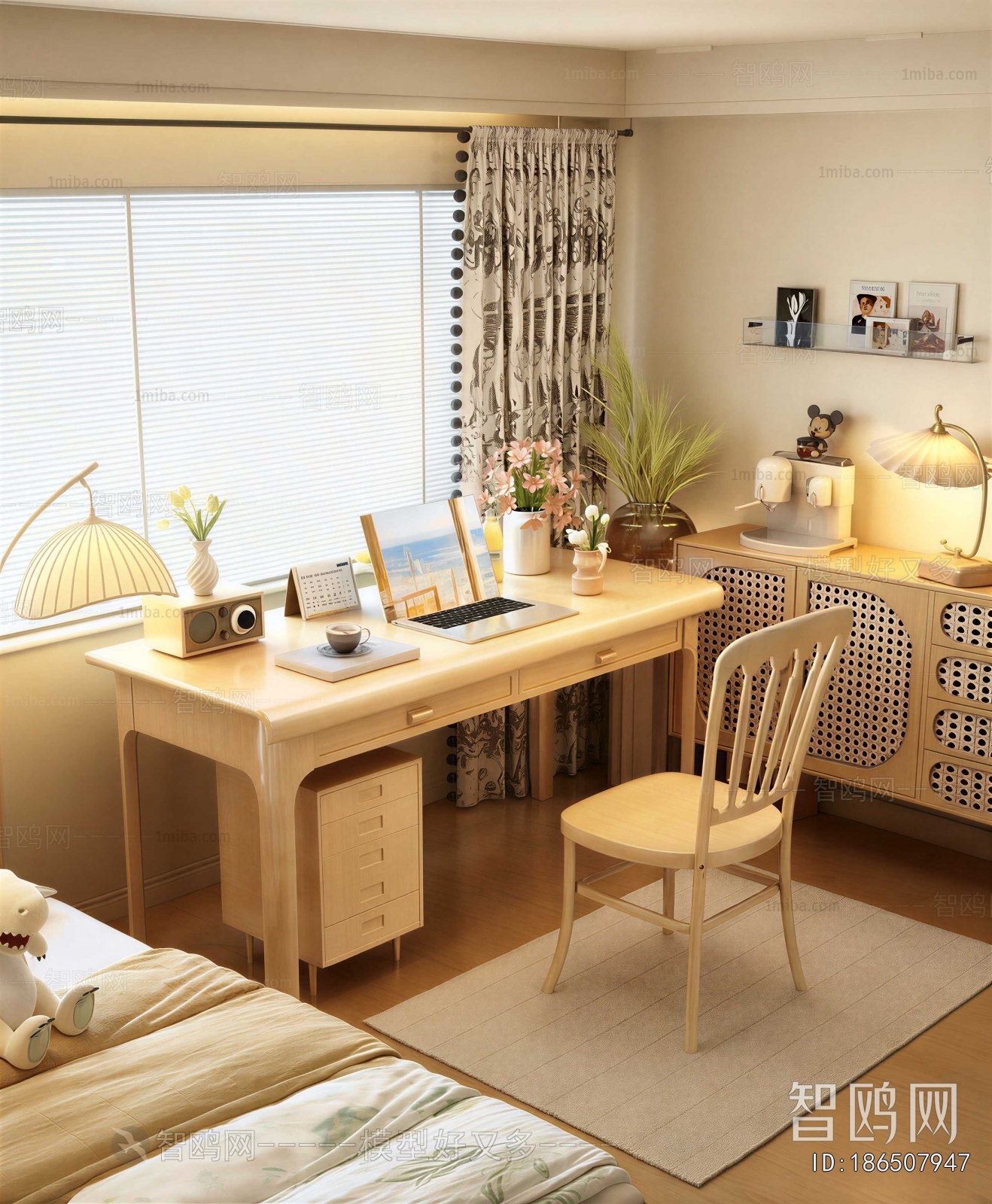 Modern Computer Desk And Chair