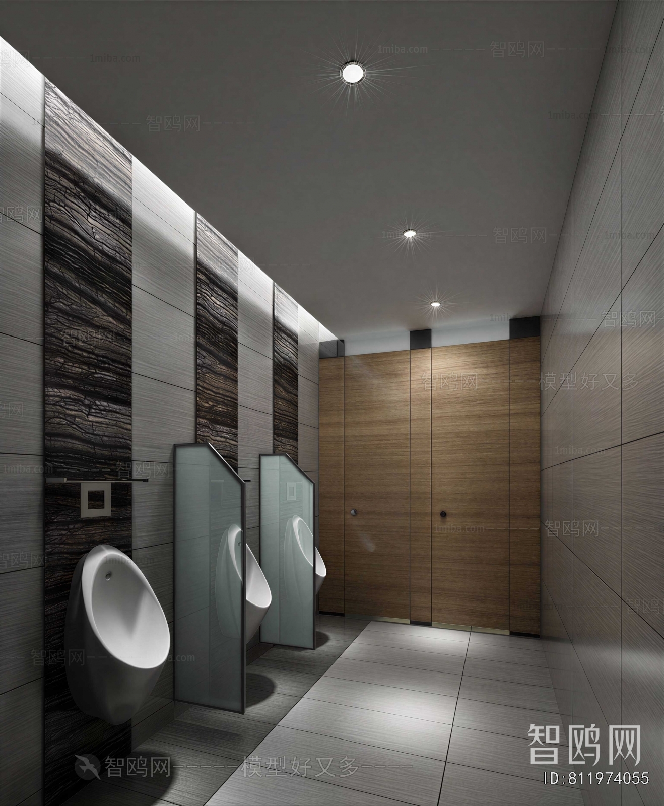Modern Public Toilet