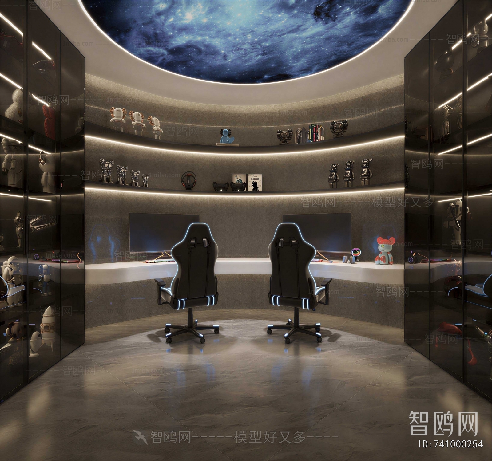 Modern E-sports Room