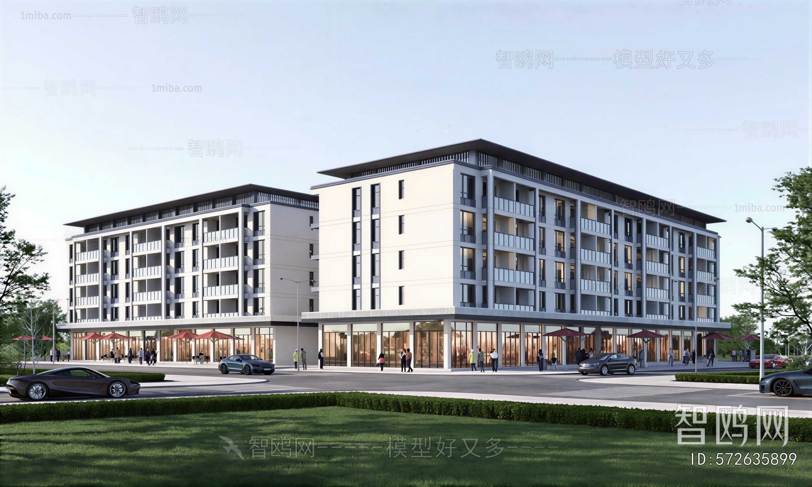 Modern Building Appearance