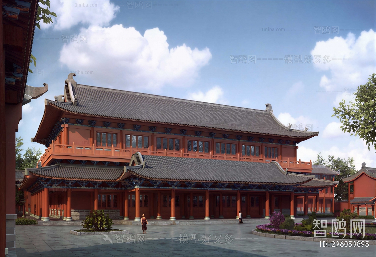 Chinese Style Ancient Architectural Buildings