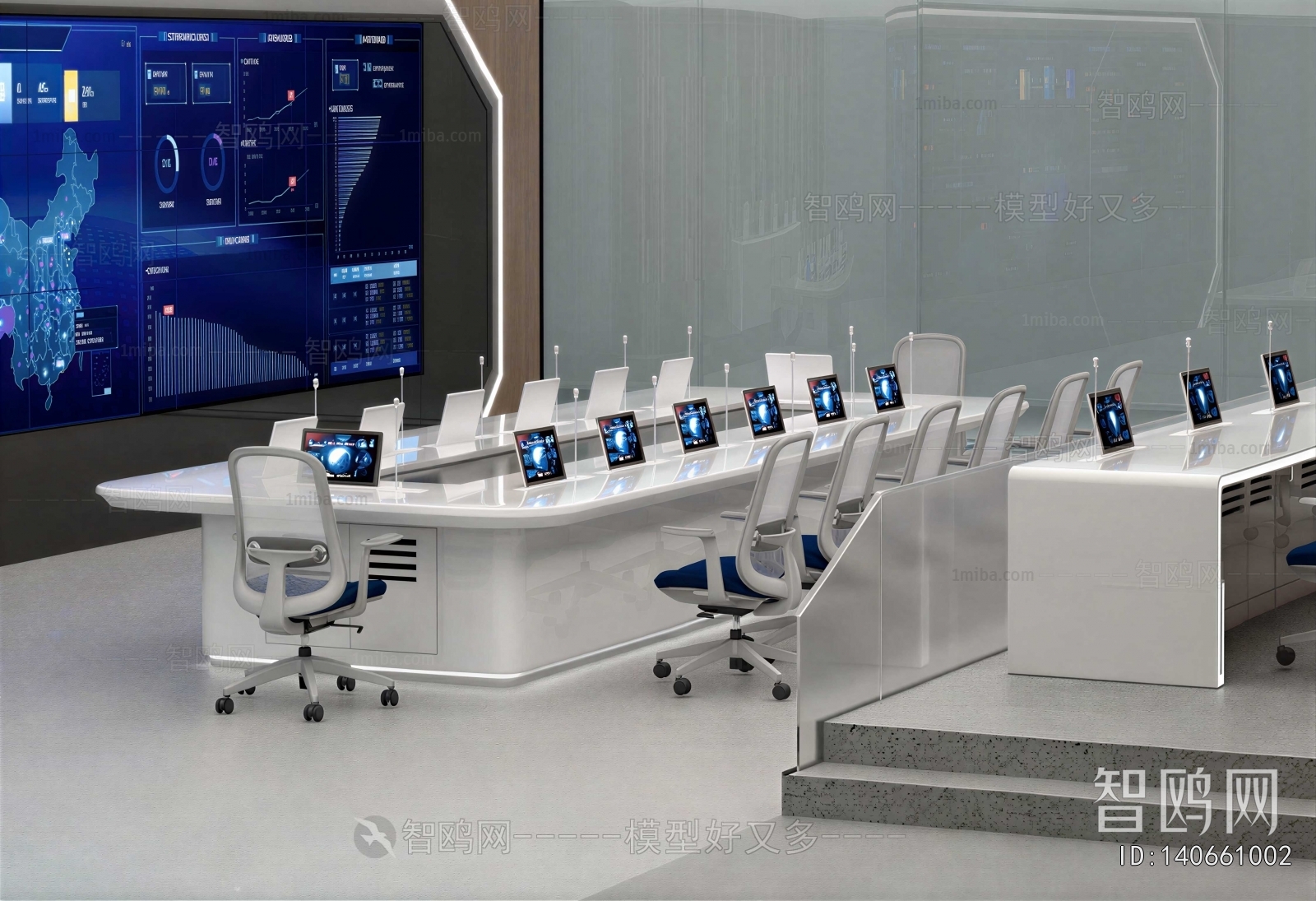 Modern Monitor Room