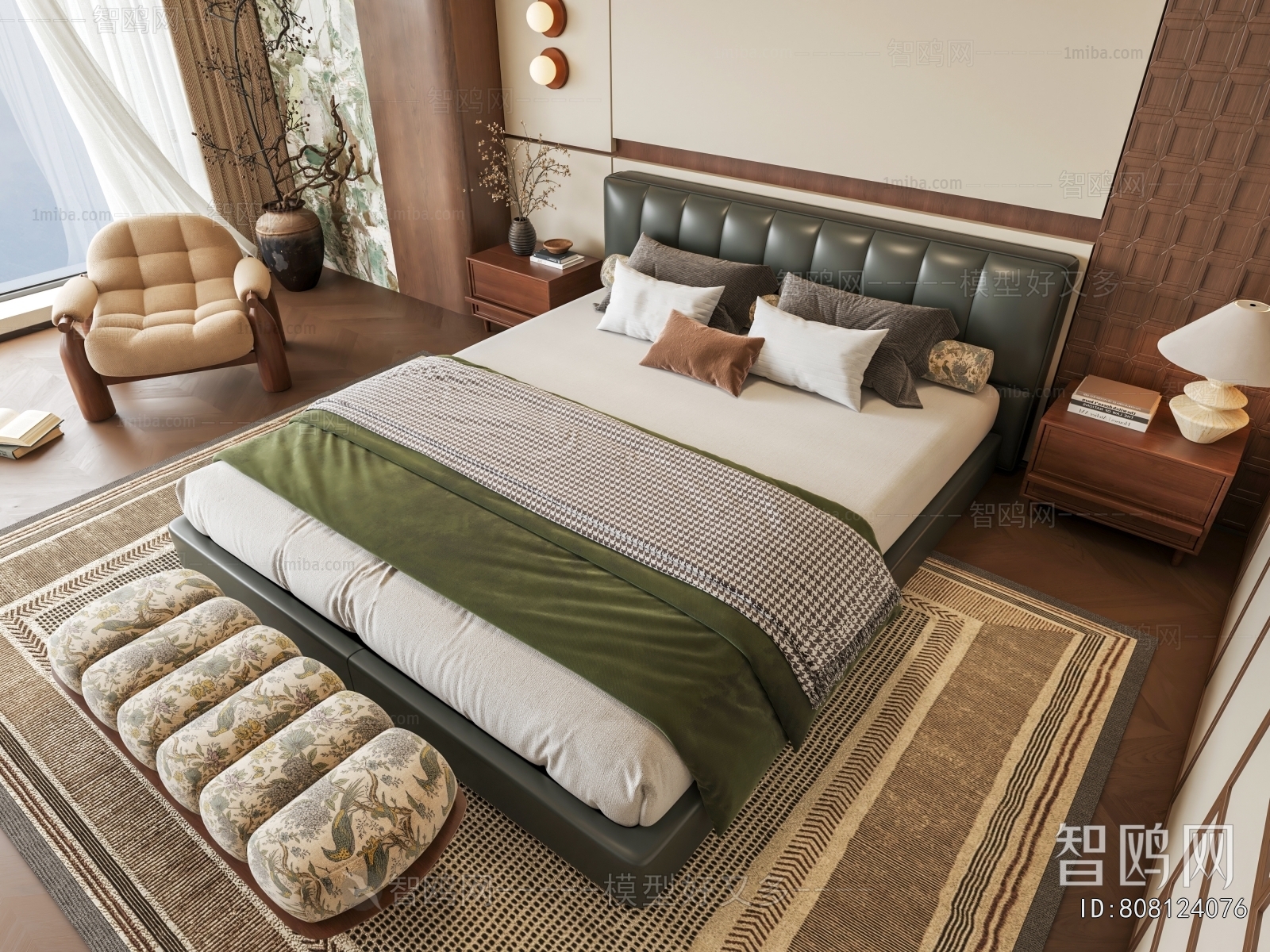 French Style Double Bed