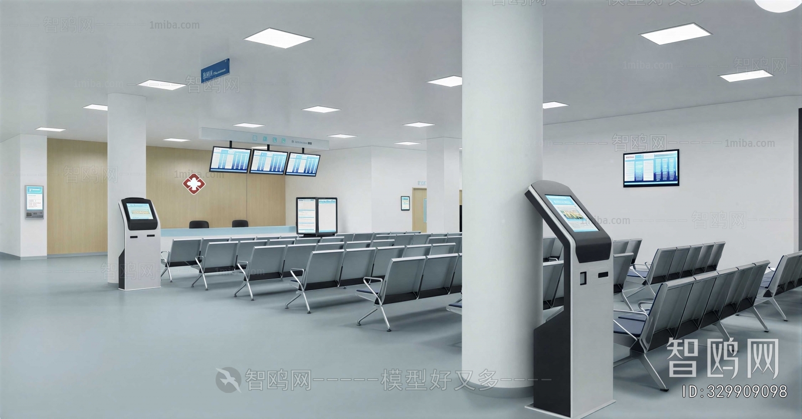 Modern Hospital Hall