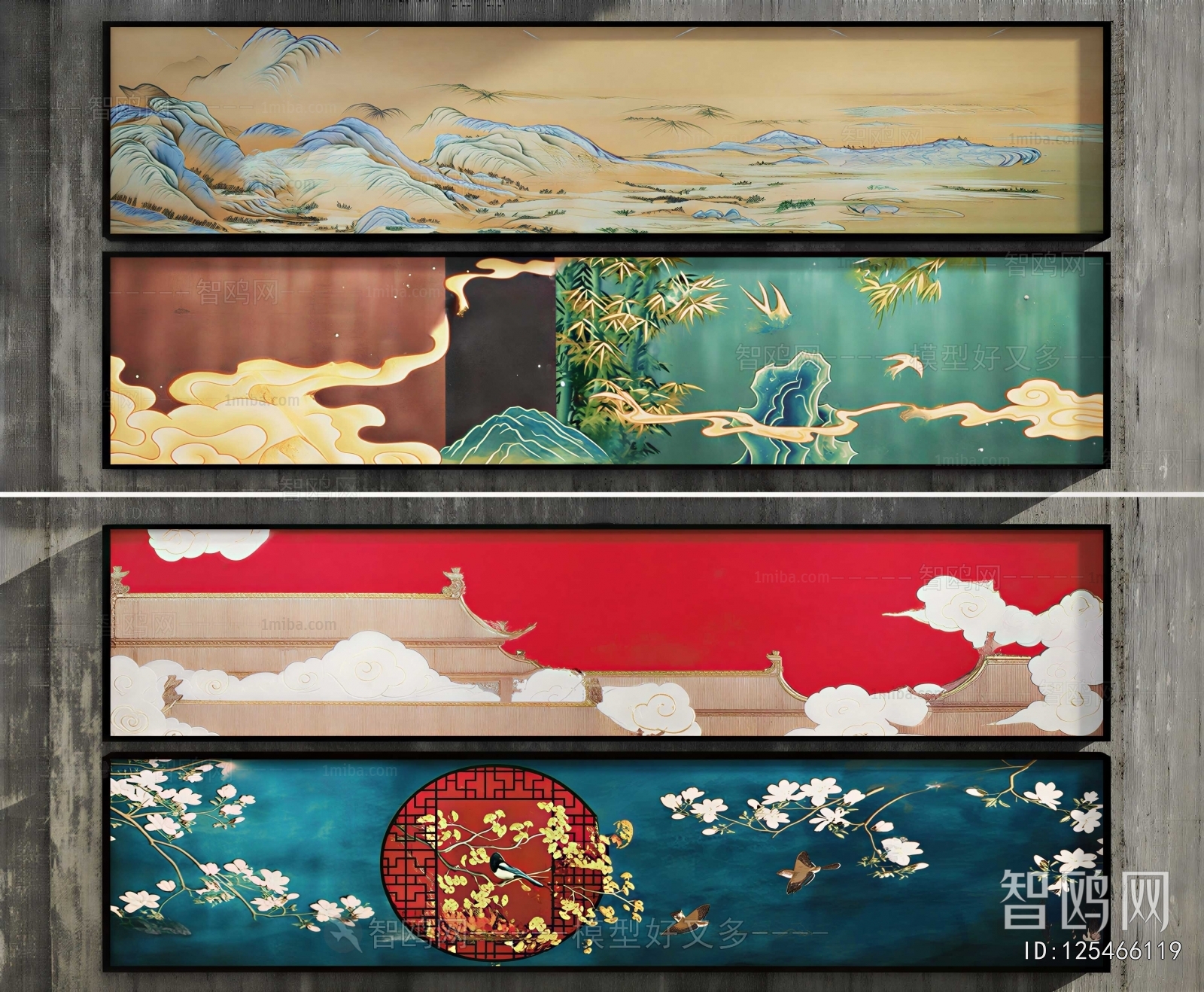 New Chinese Style Painting