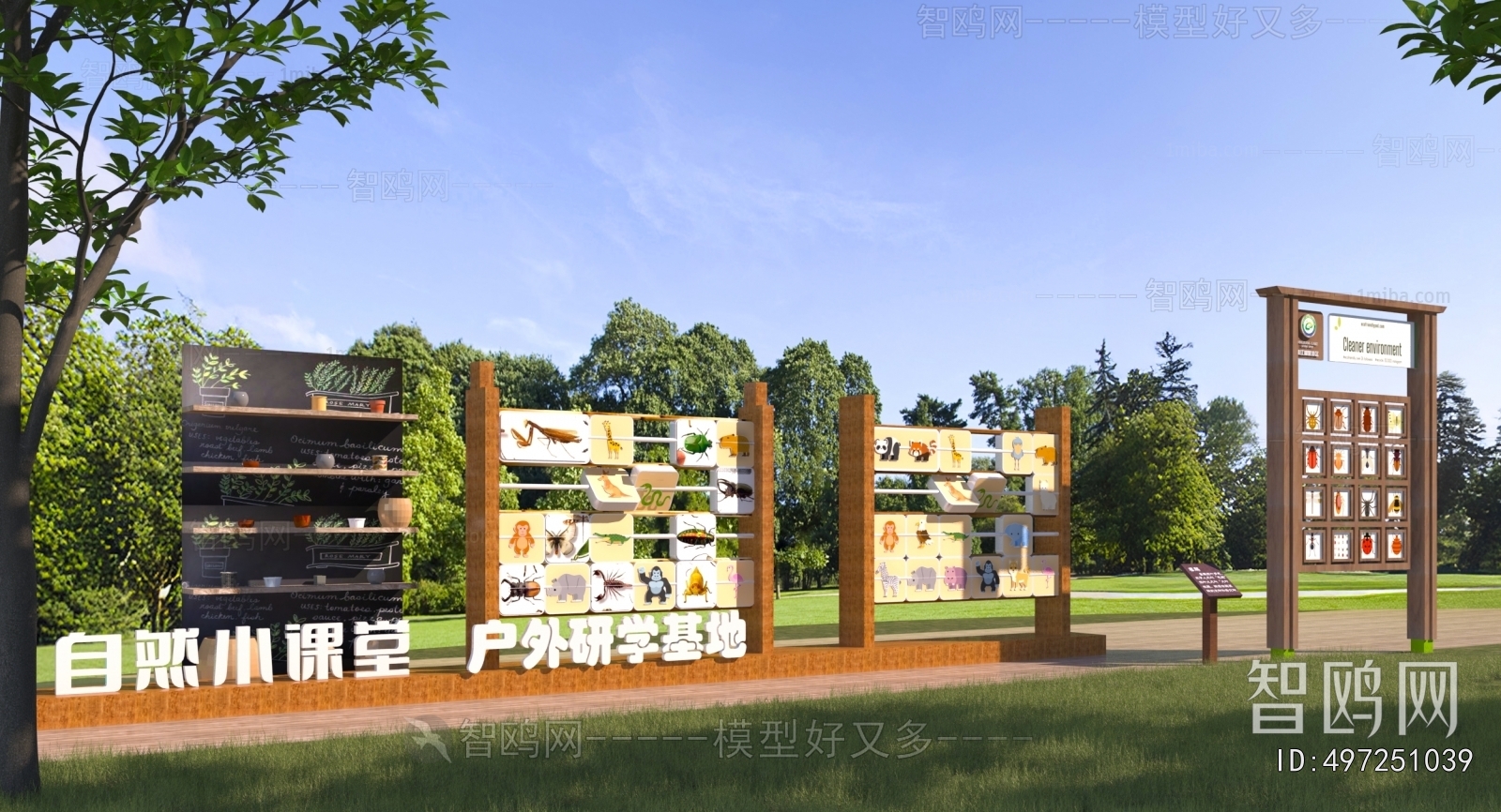 Modern Guide Board/bulletin Board