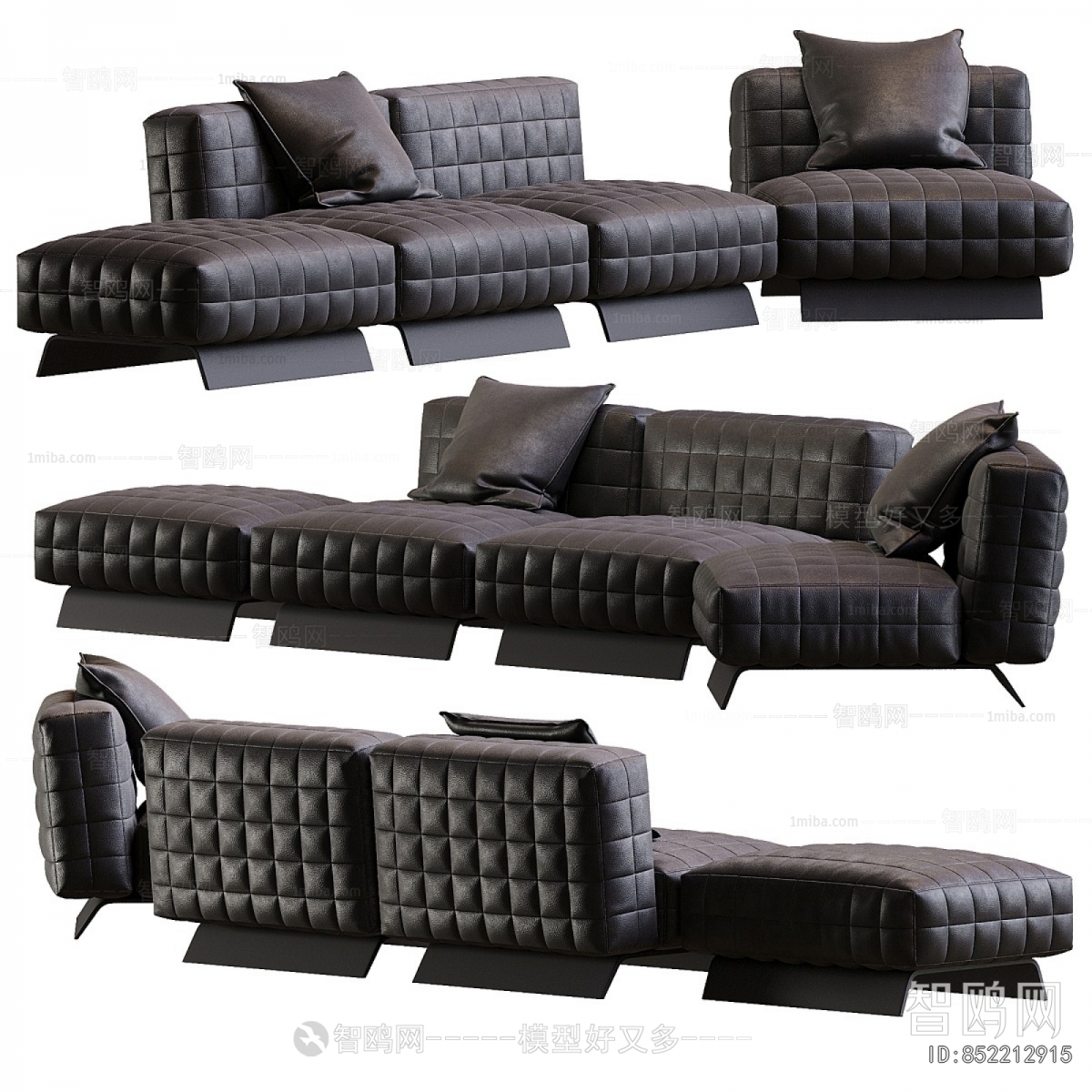 Modern Multi Person Sofa