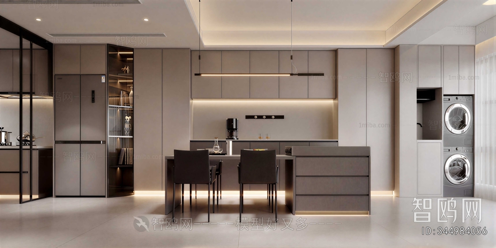 Modern Open Kitchen