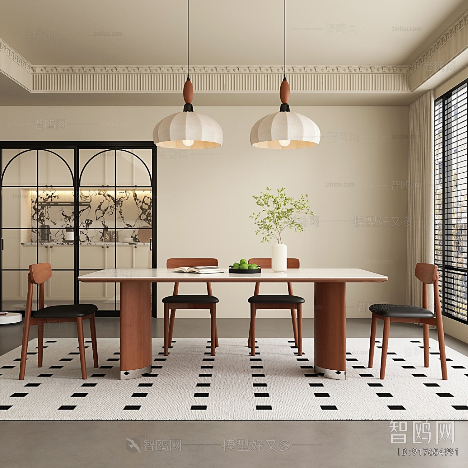 French Style Dining Room