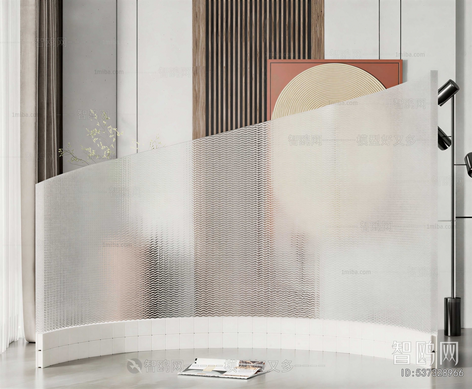 Modern Glass Screen Partition