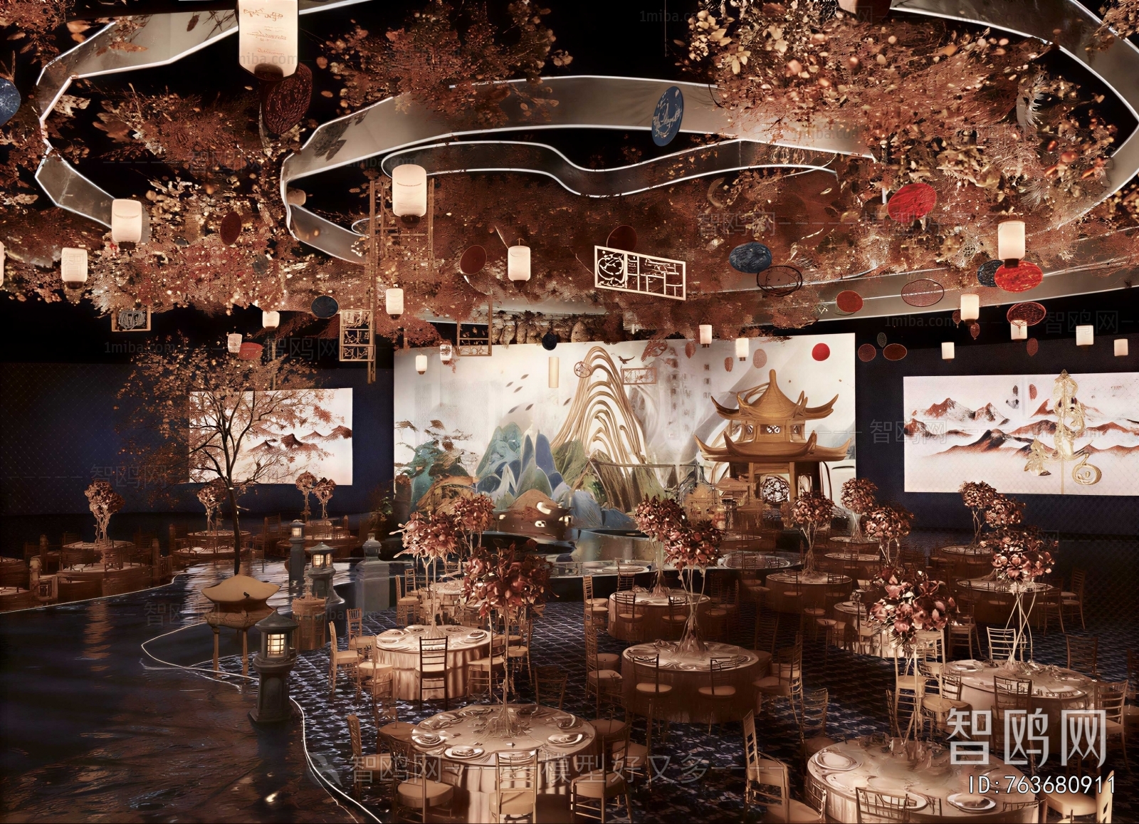 Chinese Style Banquet Hall