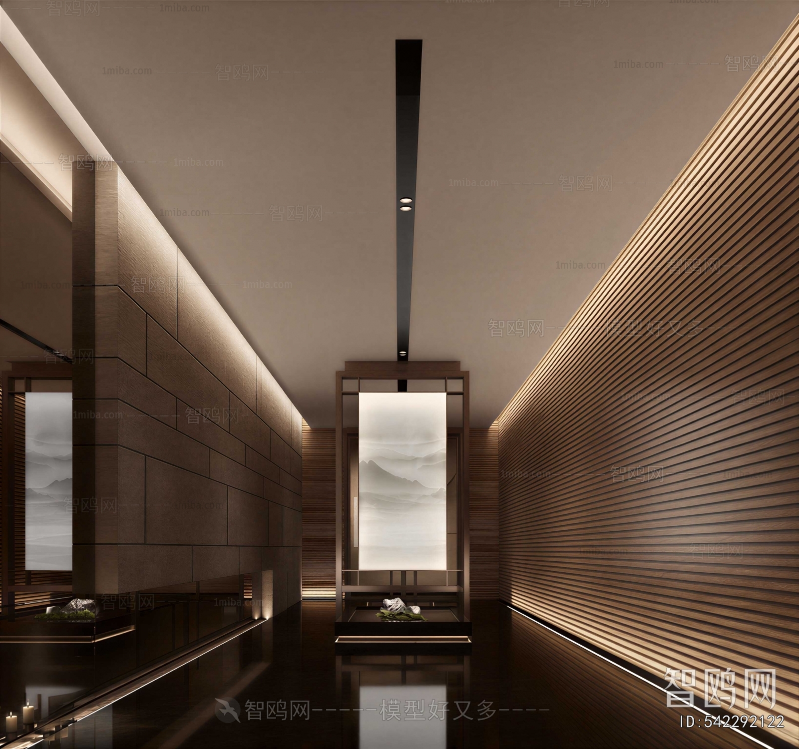 New Chinese Style Office Reception Desk