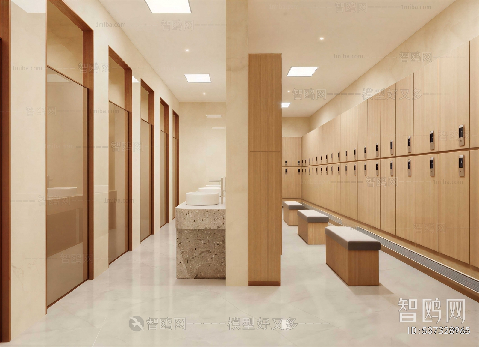 Modern Changing Room