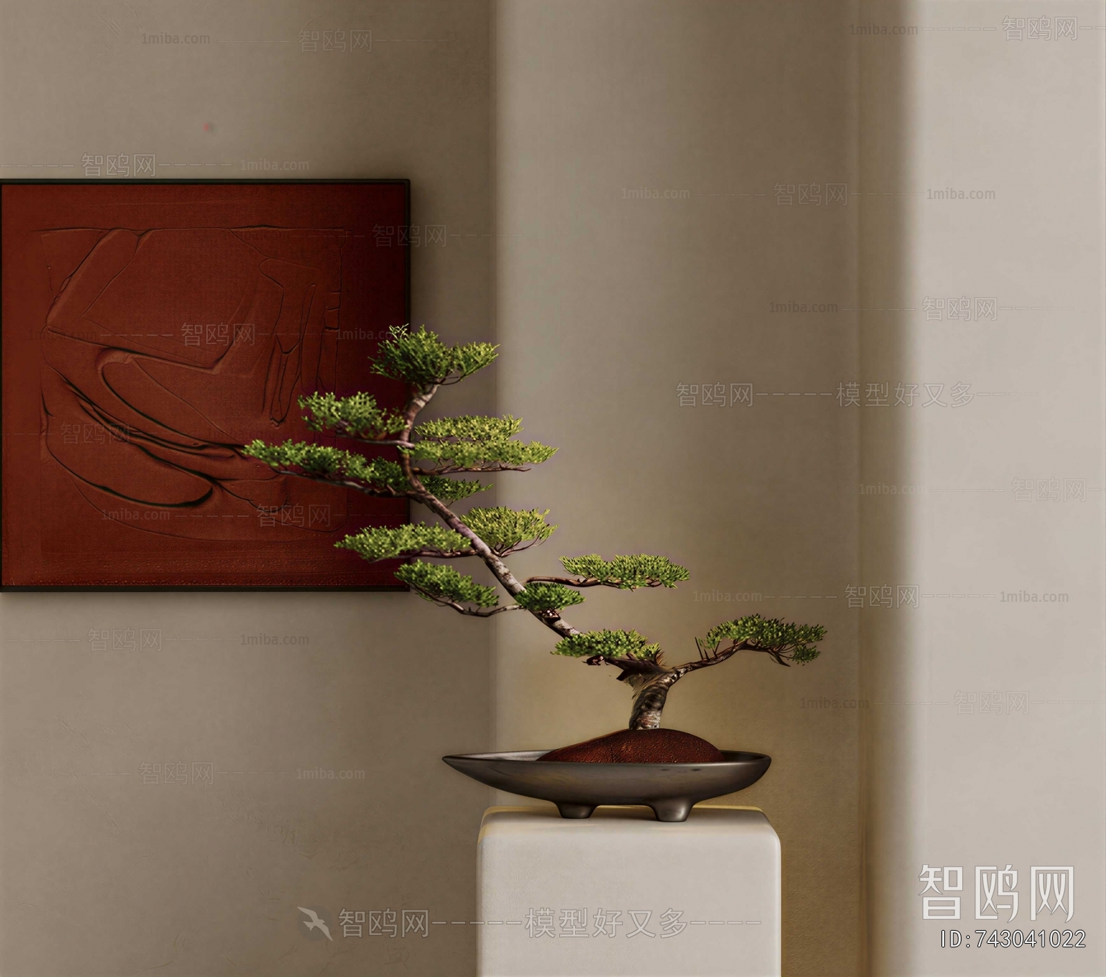New Chinese Style Desktop Plant