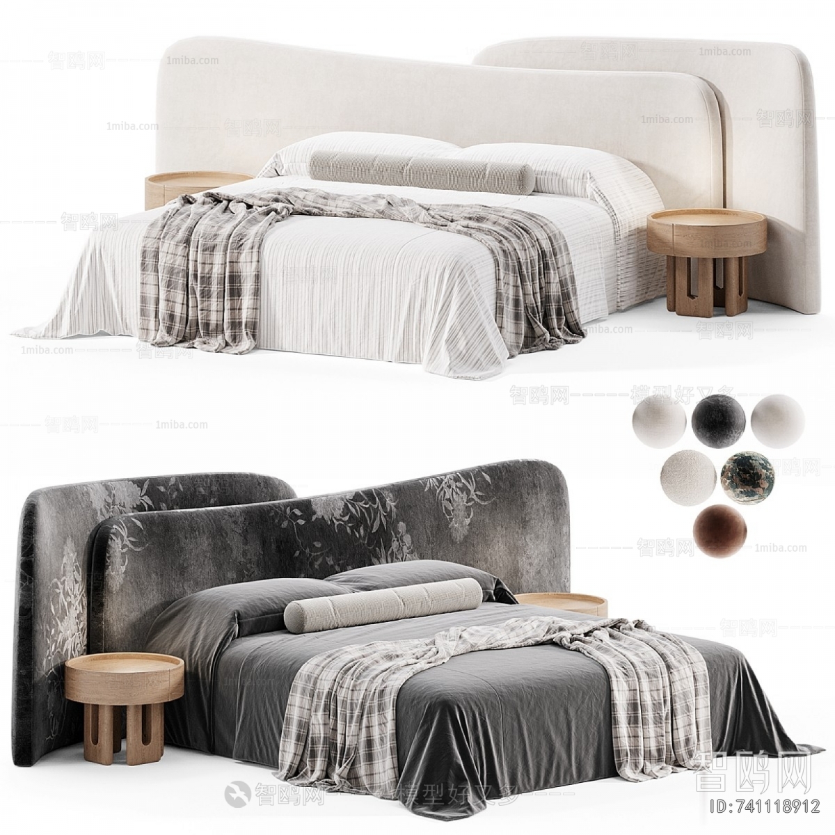 Modern Double Bed