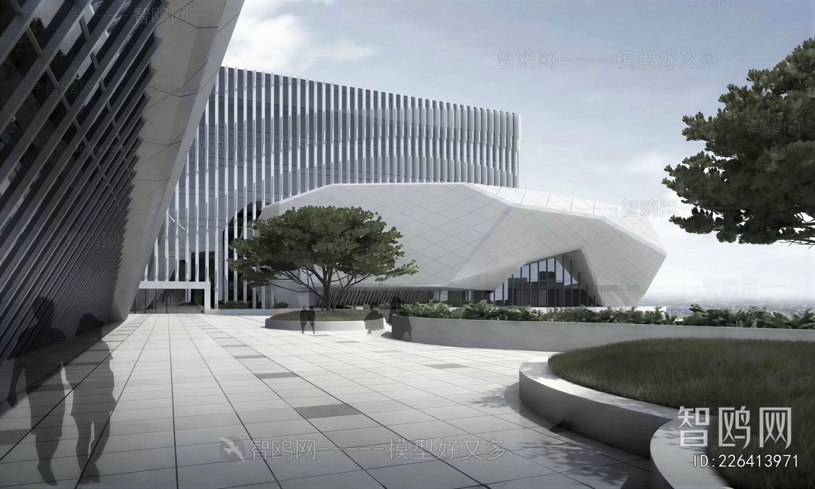 Modern Building Appearance
