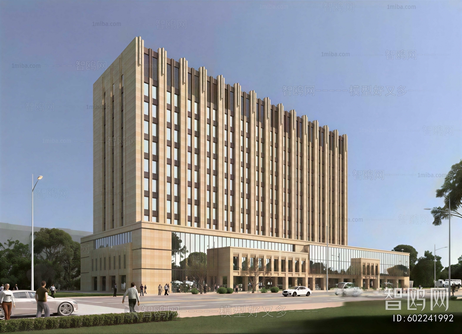 Modern Appearance Of Commercial Building