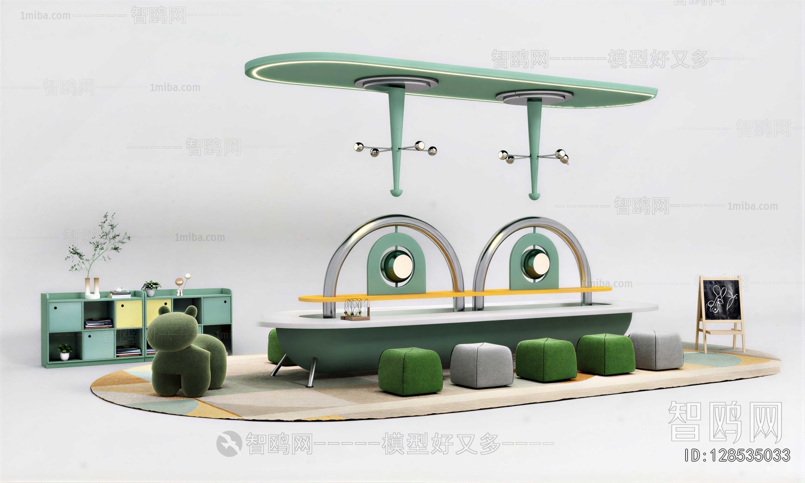 Modern Counter Bar