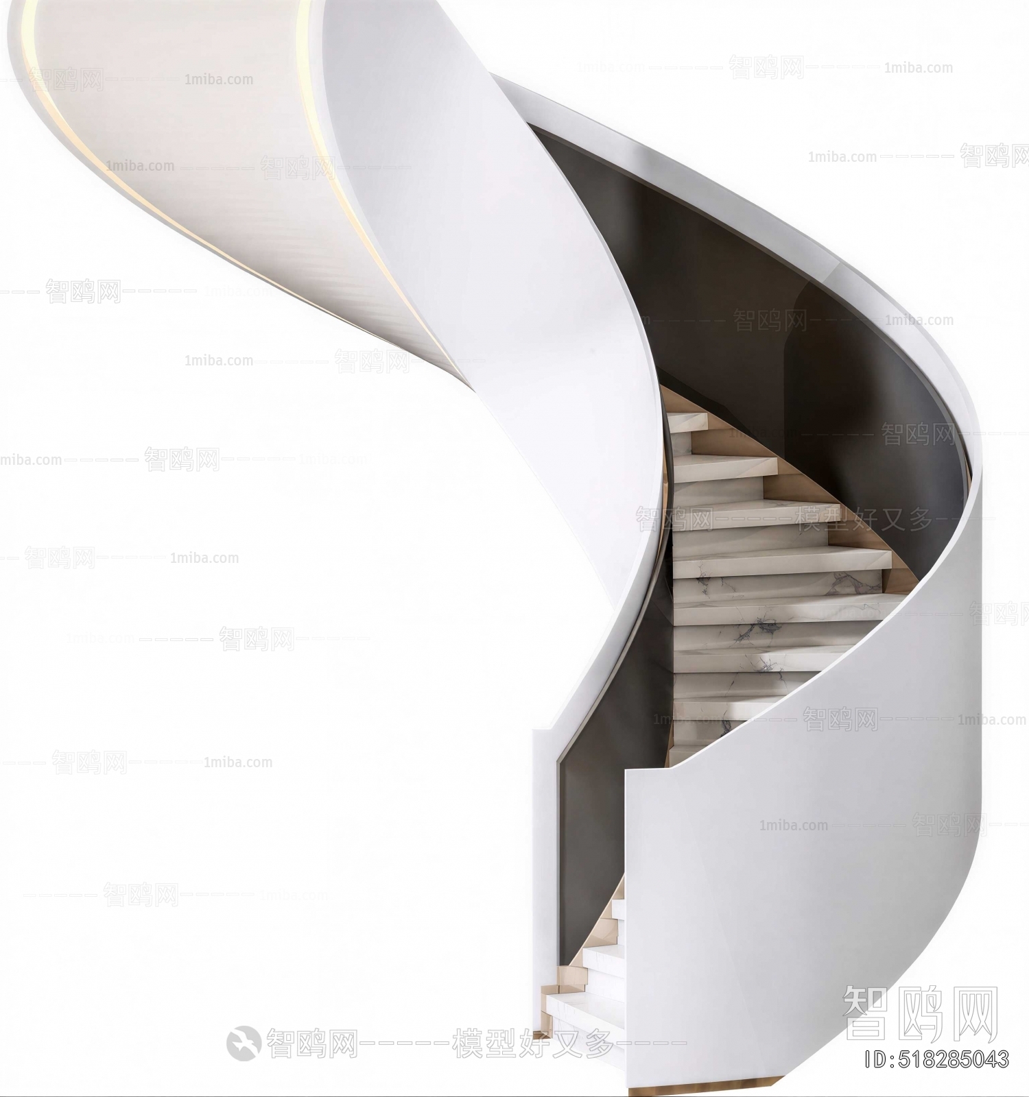 Modern Rotating Staircase