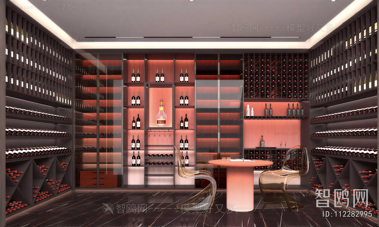 Modern Wine Cellar/Wine Tasting Room
