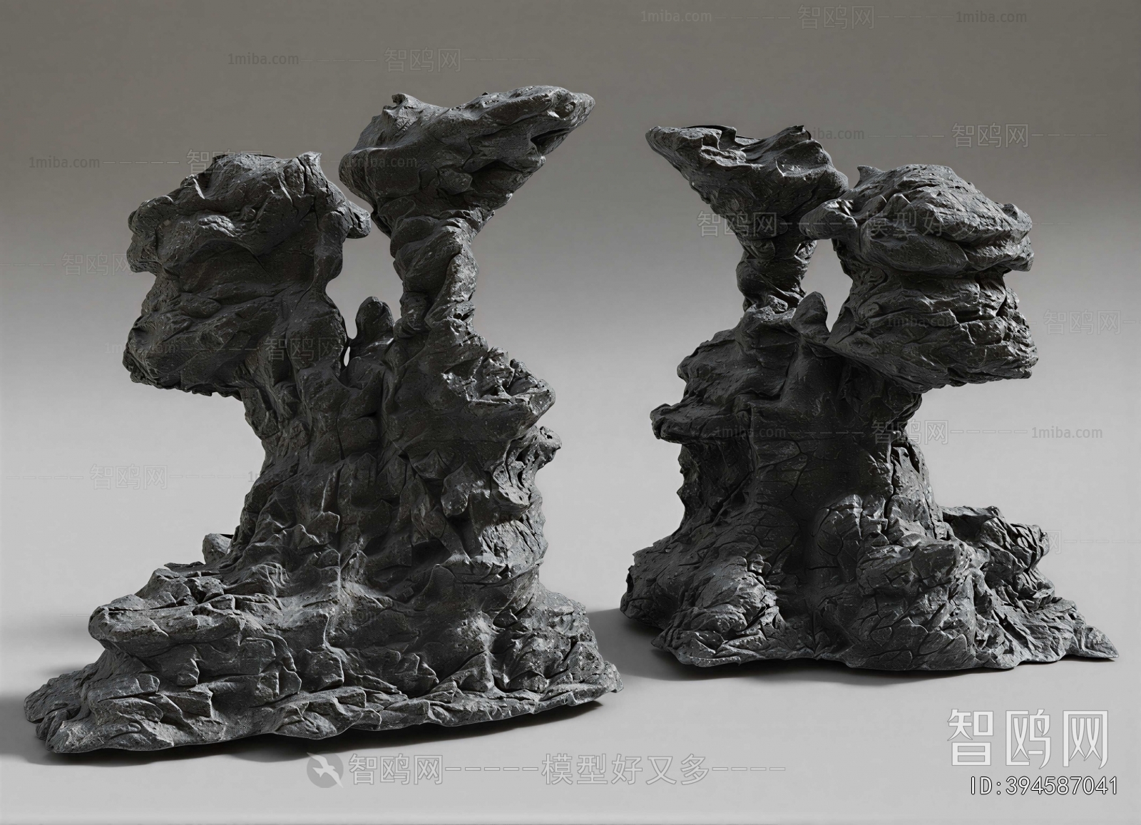 Modern Rockery Waterscape