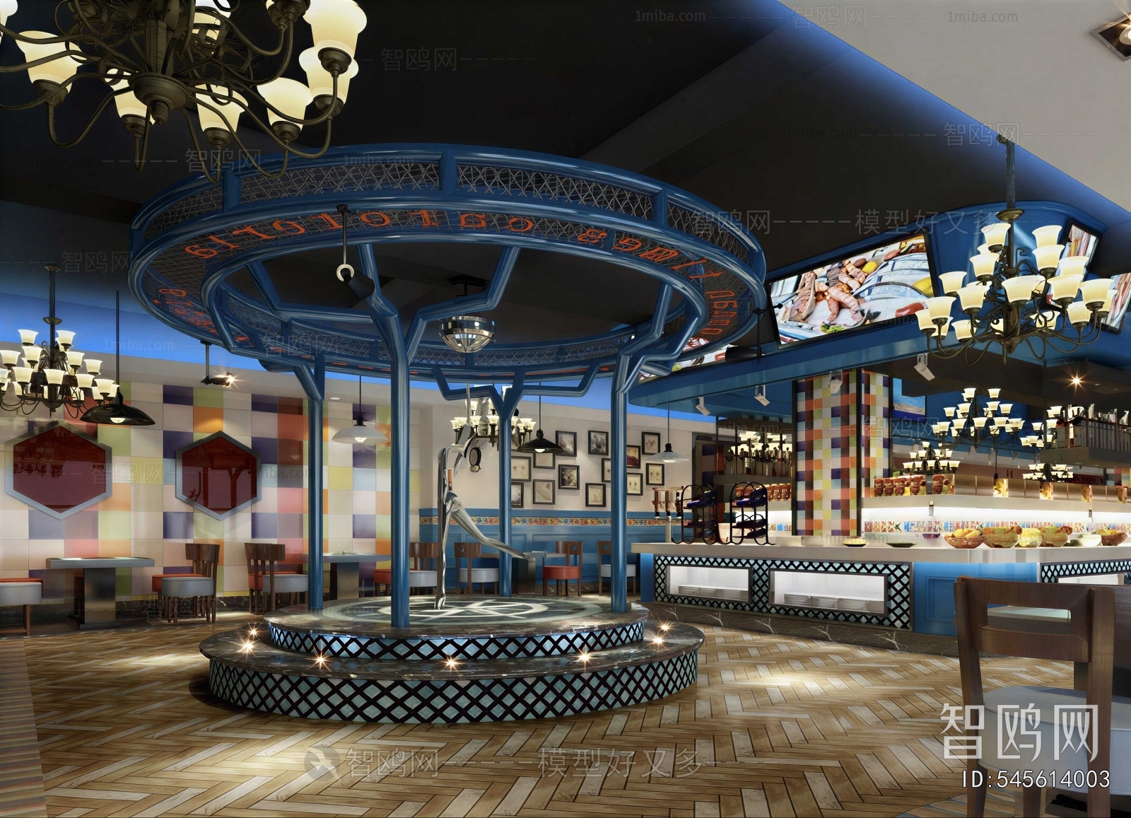 Retro Style Restaurant