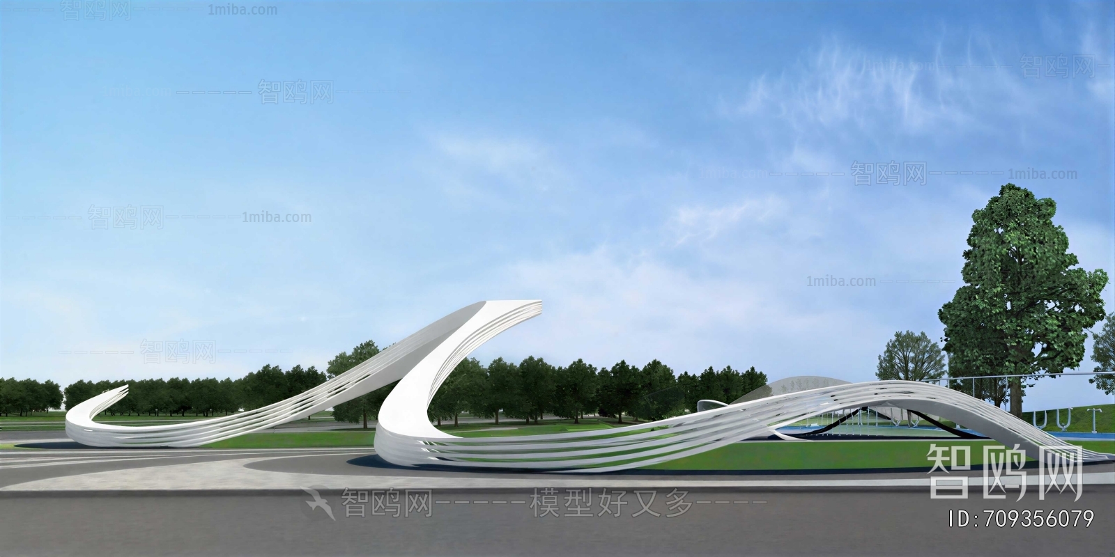 Modern Sculpture Sketch