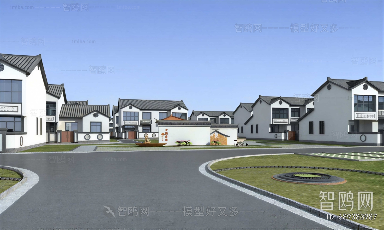 New Chinese Style Residential Building