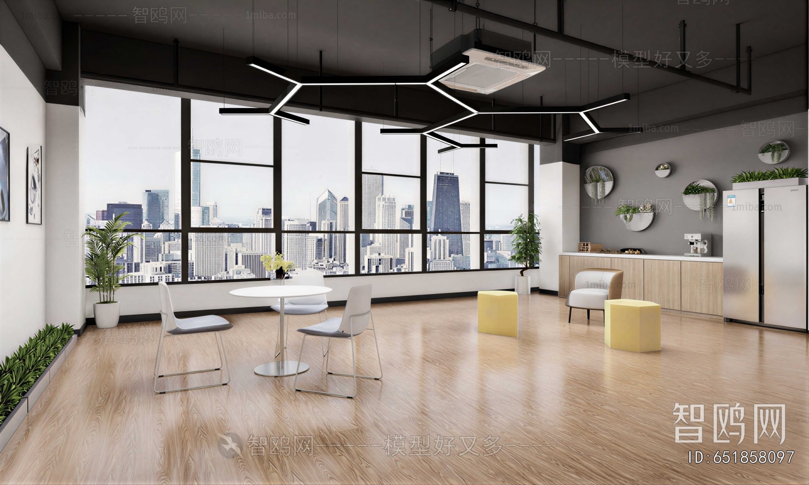 Modern Office Rest Area
